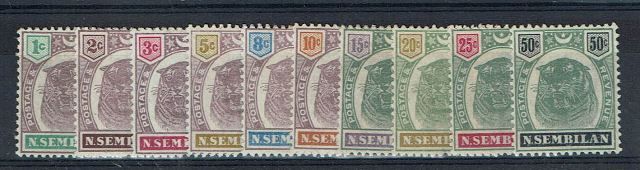 Image of Malayan States ~ Negri Sembilan SG 5/14 MM British Commonwealth Stamp